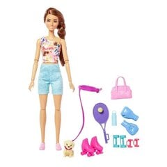 Nukke urheilija Barbie Relax Fitness HKT91 hinta ja tiedot | Tyttöjen lelut | hobbyhall.fi