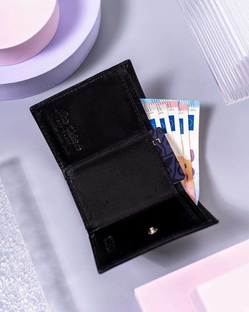 Naisten lompakko Peterson D20, musta hinta ja tiedot | Naisten lompakot | hobbyhall.fi