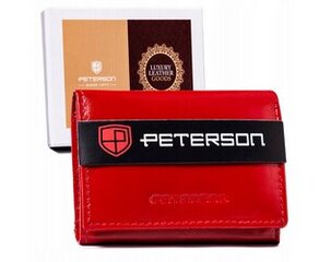 Naisten lompakko Peterson D20, punainen hinta ja tiedot | Naisten lompakot | hobbyhall.fi