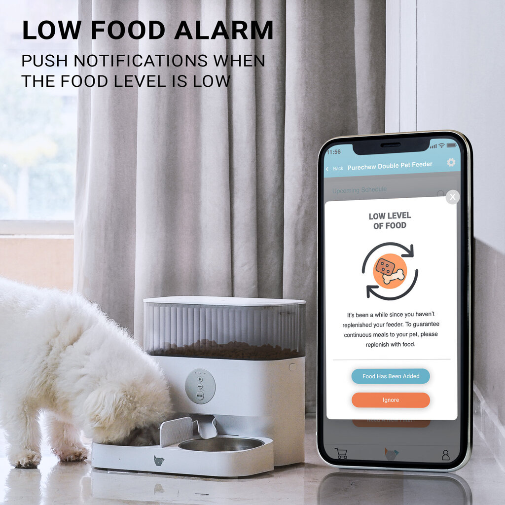 Automaattinen kissan/koiran syöttölaite + APP-ohjaus hinta ja tiedot | Ruokakupit ja ruokintatarvikkeet | hobbyhall.fi