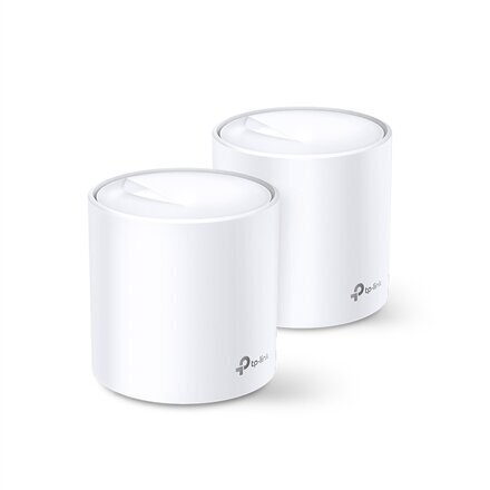 TP-LINK AX3000 Whole Home Mesh Wi-Fi 6 System Deco X60 (2-pack) 802.11ax, 2402+574 Mbit hinta ja tiedot | Reitittimet ja modeemit | hobbyhall.fi