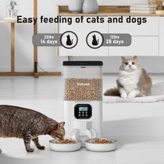 Automaattinen kissan/koiran syöttölaite hinta ja tiedot | Ruokakupit ja ruokintatarvikkeet | hobbyhall.fi