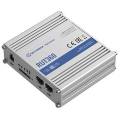 Teltonika Industrial Cellular Router RUT360 LTE CAT6 1 x LAN portit, 10 hinta ja tiedot | Reitittimet ja modeemit | hobbyhall.fi