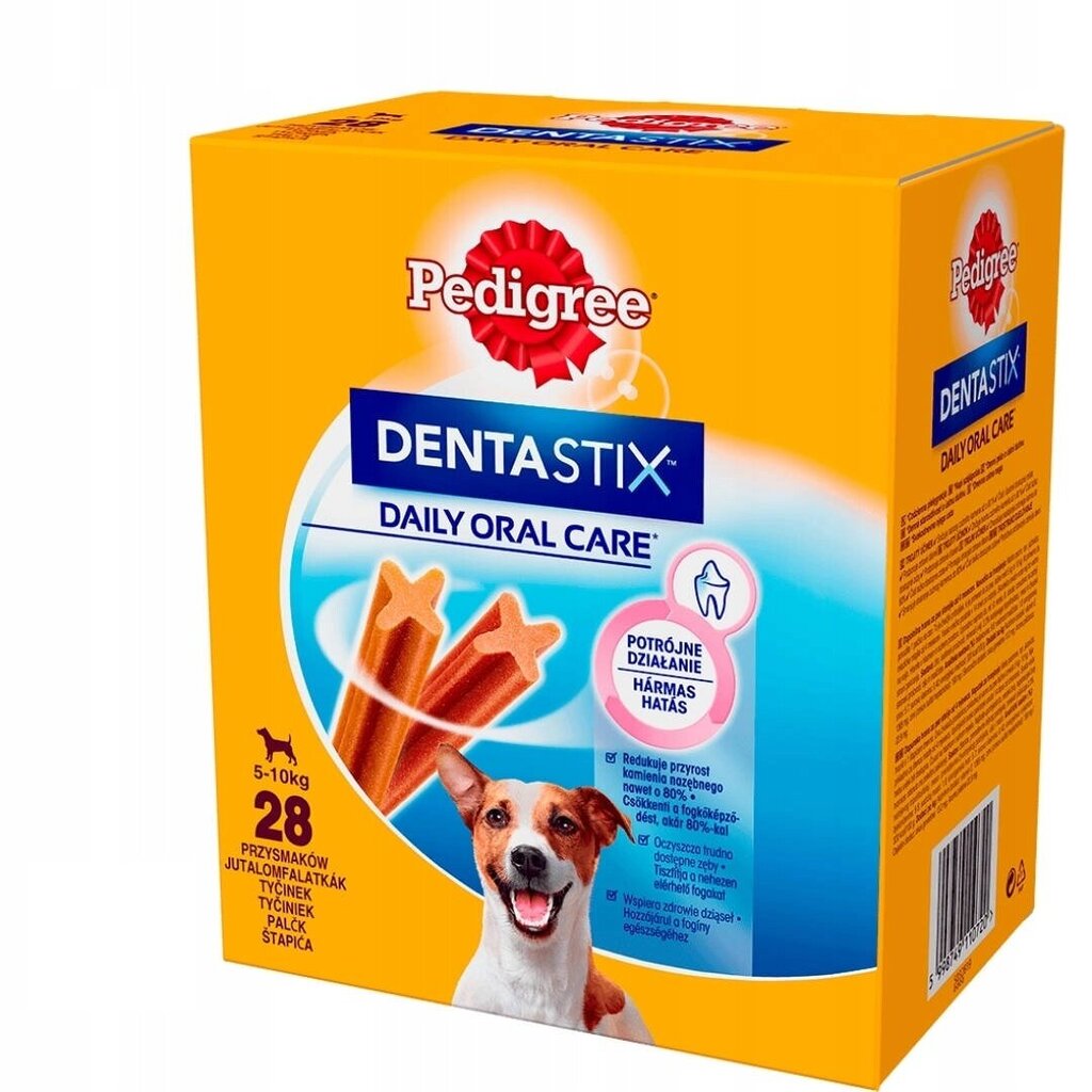 Pedigree Dentastix pienikokoisille koirille, 16x110 g hinta ja tiedot | Koiran herkut | hobbyhall.fi