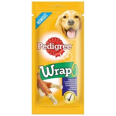 PEDIGREE Wrap ravinto koirille naudan ja kanan kanssa, 12x40 g hinta ja tiedot | Koiran herkut | hobbyhall.fi