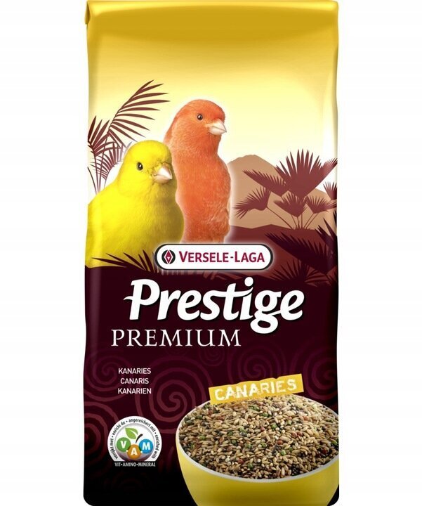 Kanarialinnunruoka, Versele-Laga Canaries Premium, 20 kg hinta ja tiedot | Lintujen ruokinta | hobbyhall.fi