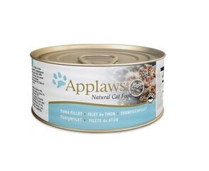Applaws Cat Tin ravinto aikuisille kissoille tonnikalalla, 6x70 g hinta ja tiedot | Kissanruoka | hobbyhall.fi