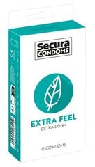Kondomit Secura Extra Feel, 12 kpl hinta ja tiedot | Kondomit | hobbyhall.fi