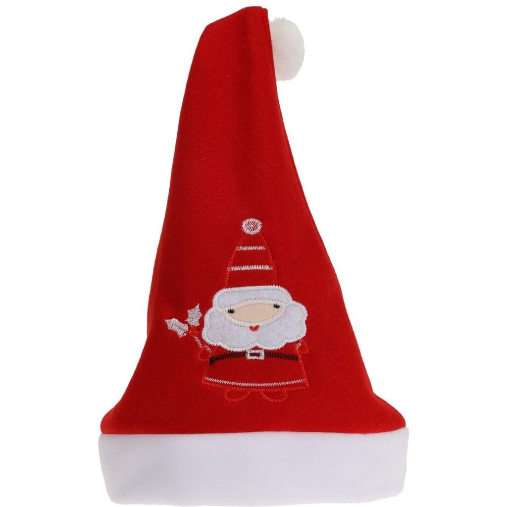 Joulupukin hattu, 30x40cm hinta ja tiedot | Naamiaisasut | hobbyhall.fi