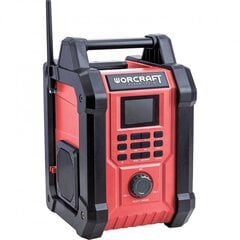 Akkukäyttöinen radio, jossa on BT Worcraft 20V LI-ION hinta ja tiedot | Kelloradiot ja herätyskellot | hobbyhall.fi