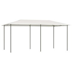 vidaXL Huvimaja 3x6x2,6 m kerma 160 g/m² hinta ja tiedot | Puutarhapaviljongit | hobbyhall.fi