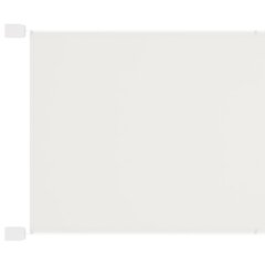 vidaXL Pystymarkiisi valkoinen 60x1200 cm Oxford kangas hinta ja tiedot | Aurinkovarjot ja markiisit | hobbyhall.fi