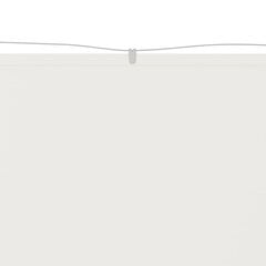 vidaXL Pystymarkiisi valkoinen 100x600 cm Oxford kangas hinta ja tiedot | Aurinkovarjot ja markiisit | hobbyhall.fi