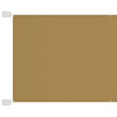 vidaXL Pystymarkiisi beige 100x800 cm Oxford kangas hinta ja tiedot | Aurinkovarjot ja markiisit | hobbyhall.fi