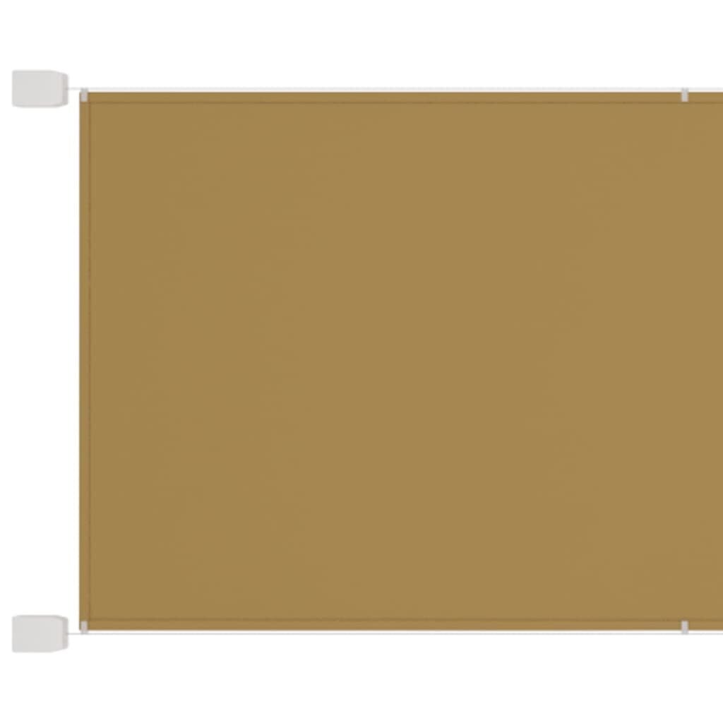 vidaXL Pystymarkiisi beige 180x360 cm Oxford kangas hinta ja tiedot | Aurinkovarjot ja markiisit | hobbyhall.fi