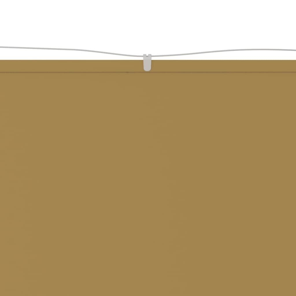 vidaXL Pystymarkiisi beige 180x360 cm Oxford kangas hinta ja tiedot | Aurinkovarjot ja markiisit | hobbyhall.fi