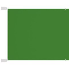 vidaXL Pystymarkiisi vaaleanvihreä 100x600 cm Oxford kangas hinta ja tiedot | Aurinkovarjot ja markiisit | hobbyhall.fi