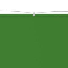 vidaXL Pystymarkiisi vaaleanvihreä 100x600 cm Oxford kangas hinta ja tiedot | Aurinkovarjot ja markiisit | hobbyhall.fi