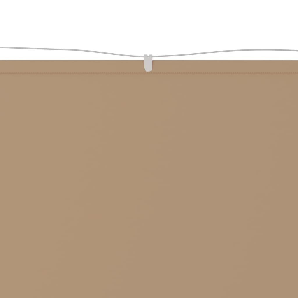 vidaXL Pystymarkiisi harmaanruskea 250x360 cm Oxford kangas hinta ja tiedot | Aurinkovarjot ja markiisit | hobbyhall.fi