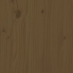 vidaXL Sohvapöytä hunajanruskea 100x50x35 cm täysi mänty hinta ja tiedot | Sohvapöydät | hobbyhall.fi