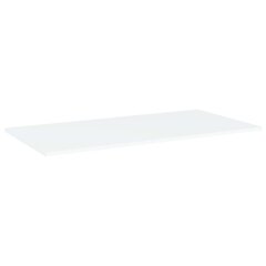 vidaXL Kirjahyllytasot 4 kpl valkoinen 80x20x1,5 cm lastulevy hinta ja tiedot | Hyllyt | hobbyhall.fi