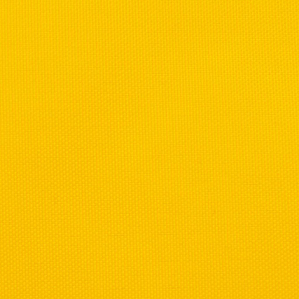 vidaXL Aurinkopurje Oxford-kangas puolisuunnikas 2/4x3 m keltainen hinta ja tiedot | Aurinkovarjot ja markiisit | hobbyhall.fi