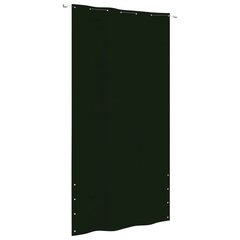 vidaXL Parvekkeen suoja tummanvihreä 140x240 cm Oxford kangas hinta ja tiedot | Aurinkovarjot ja markiisit | hobbyhall.fi