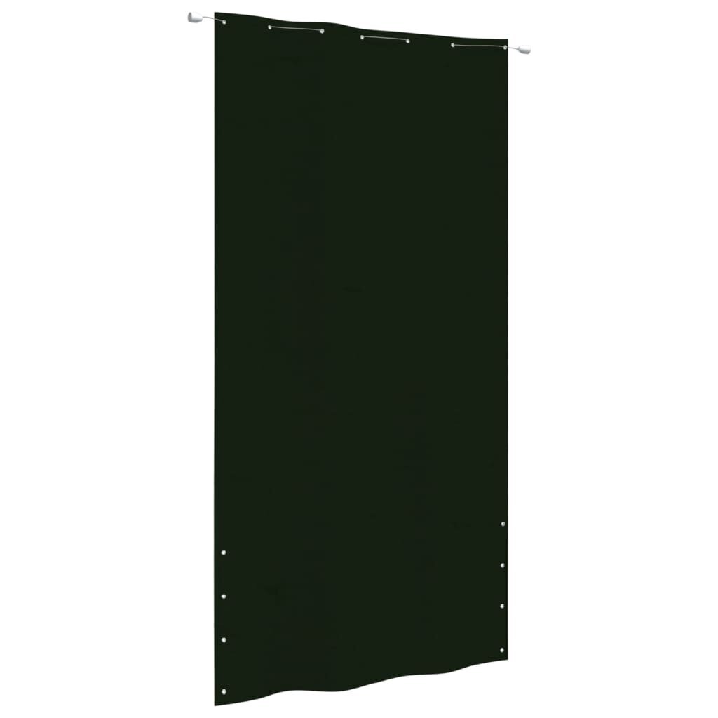 vidaXL Parvekkeen suoja tummanvihreä 140x240 cm Oxford kangas hinta ja tiedot | Aurinkovarjot ja markiisit | hobbyhall.fi