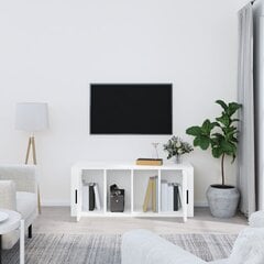 vidaXL TV-taso valkoinen 100x35x40 cm tekninen puu hinta ja tiedot | TV-tasot | hobbyhall.fi