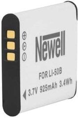 3 tuotteen paketti, Newell akku Olympus Li-50B hinta ja tiedot | Newell Kamerat ja tarvikkeet | hobbyhall.fi