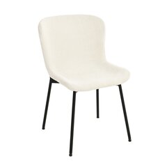 4 tuotteen paketti, Tuoli MANOLO valkoinen boucle hinta ja tiedot | Ruokapöydän tuolit | hobbyhall.fi