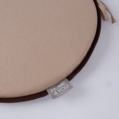 2 tuotteen paketti, Tyyny MY COTTON tuoliin D39cm, vaalea beige hinta ja tiedot | Koristetyynyt ja tyynynpäälliset | hobbyhall.fi