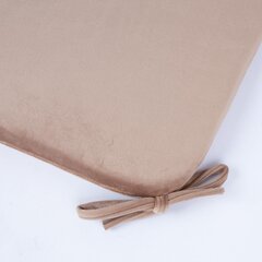 2 tuotteen paketti, Tyyny VELVET 2, tuolille 39x39cm, beige hinta ja tiedot | Koristetyynyt ja tyynynpäälliset | hobbyhall.fi