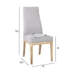 2 tuotteen paketti, Tuoli PRESTON hinta ja tiedot | Ruokapöydän tuolit | hobbyhall.fi
