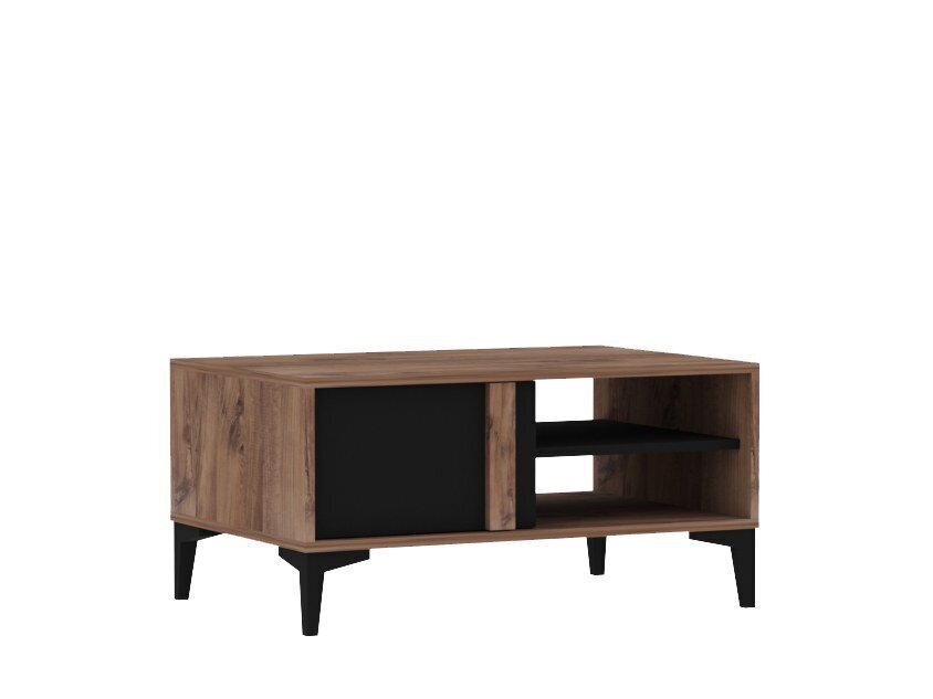 Sohvapöytä, Asir, 90x45x60 cm, ruskea/harmaa hinta ja tiedot | Sohvapöydät | hobbyhall.fi