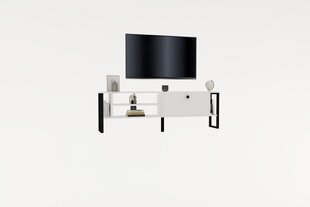 TV-taso, Asir, 160x50,4x24,5 cm, valkoinen hinta ja tiedot | TV-tasot | hobbyhall.fi