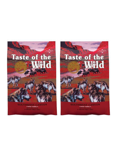 Taste Of The Wild Southwest Canyon su šerniena, 2 x 12.2 kg hinta ja tiedot | Koiran kuivaruoka | hobbyhall.fi