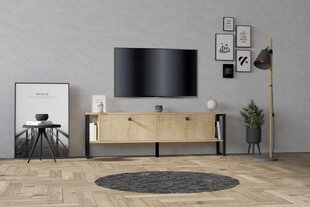 TV-taso, Asir, 160x50,4x24,5 cm, beige hinta ja tiedot | TV-tasot | hobbyhall.fi
