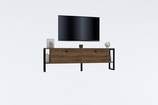 TV-taso, Asir, 160x50,4x24,5 cm, ruskea hinta ja tiedot | TV-tasot | hobbyhall.fi