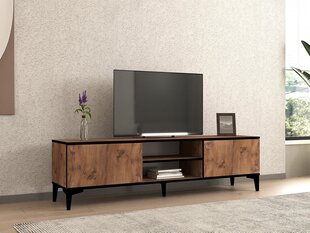 TV-taso, Asir, 180x40x45 cm, ruskea/musta hinta ja tiedot | TV-tasot | hobbyhall.fi