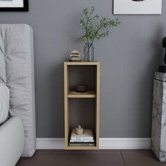 Yöpöytä, Asir, 23,2x22x59,6 cm, vaaleanruskea hinta ja tiedot | Yöpöydät | hobbyhall.fi