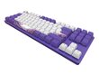 Näppäimistö Dark Project One 87 Violet Horizons, G3MS Sapphire Switch, US hinta ja tiedot | Näppäimistöt | hobbyhall.fi