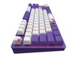 Näppäimistö Dark Project One 87 Violet Horizons, G3MS Sapphire Switch, US hinta ja tiedot | Näppäimistöt | hobbyhall.fi