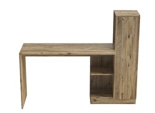 Pöytä, Asir, 120x72x40 cm, ruskea hinta ja tiedot | Tietokonepöydät ja työpöydät | hobbyhall.fi