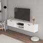 TV-taso, Asir, 160x30x30 cm, tummanruskea hinta ja tiedot | TV-tasot | hobbyhall.fi