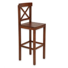 Tuoli, Asir, 40x112,5x42 cm, ruskea hinta ja tiedot | Ruokapöydän tuolit | hobbyhall.fi