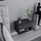 Yöpöytä, Asir, 44,6x29x31,9 cm, harmaa hinta ja tiedot | Yöpöydät | hobbyhall.fi