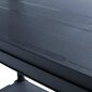 vidaXL Varastohylly 500 kg 100x40x180 cm musta muovi hinta ja tiedot | Varastohyllyt | hobbyhall.fi