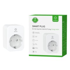 Smart, 16A energiankulutusmittauksella WOOX R6118 hinta ja tiedot | Woox Kodin remontointi | hobbyhall.fi