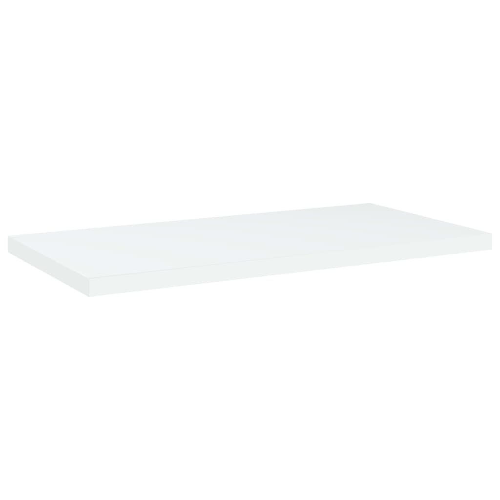 vidaXL Kirjahyllytasot 4 kpl valkoinen 40x20x1,5 cm lastulevy hinta ja tiedot | Hyllyt | hobbyhall.fi